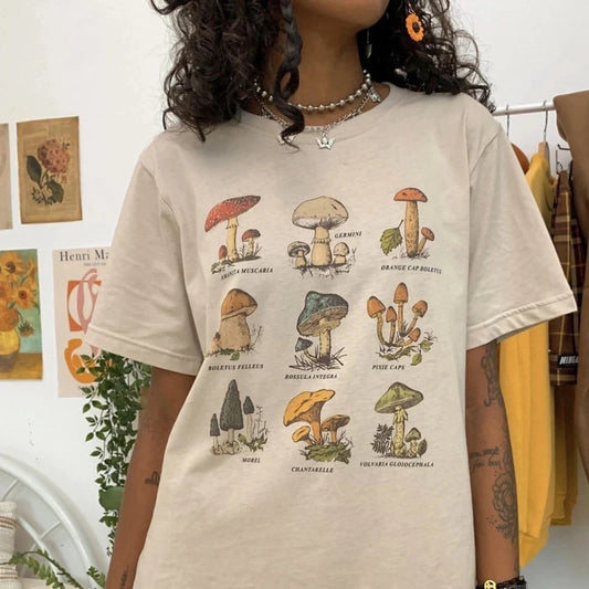 Mushroom Oversized Tee
